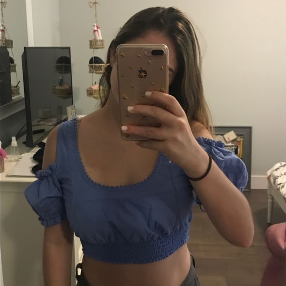 Topshop crop top